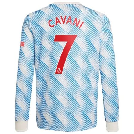 Camisola Manchester United Edinson Cavani 7 Alternativa 2021 2022 – Manga Comprida